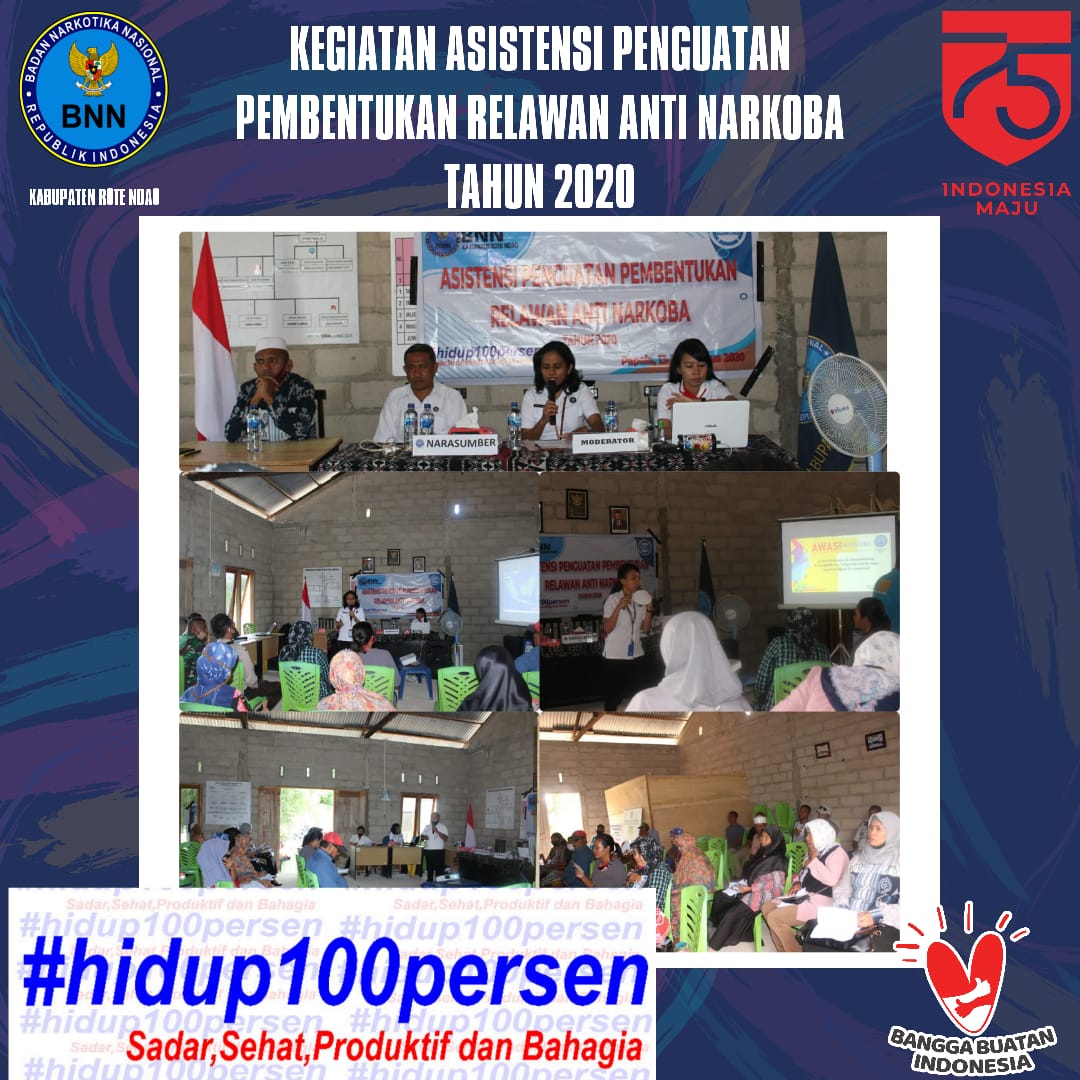 Kegiatan Asistensi Penguatan Pembentukan Relawan Anti Narkoba Tahun 2020 hari pertama Kegiatan Asistensi Penguatan Pembentukan Relawan Anti Narkoba Tahun 2020 hari pertama