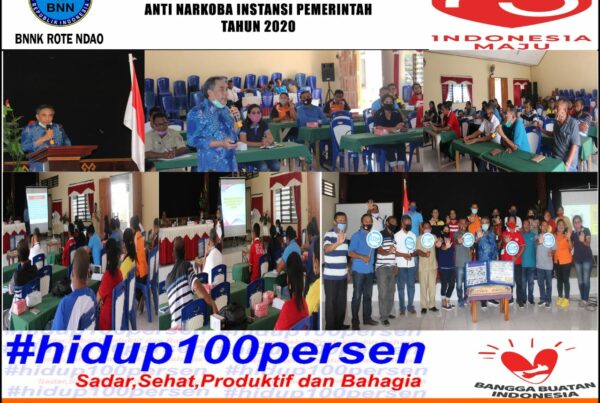 Kegiatan Program Pemberdayaan Penggiat Anti Narkoba di Instansi Pemerintah Melalui Rapat Kerja Program Pemberdayaan Masyarakat Anti Narkoba Tahun 2020