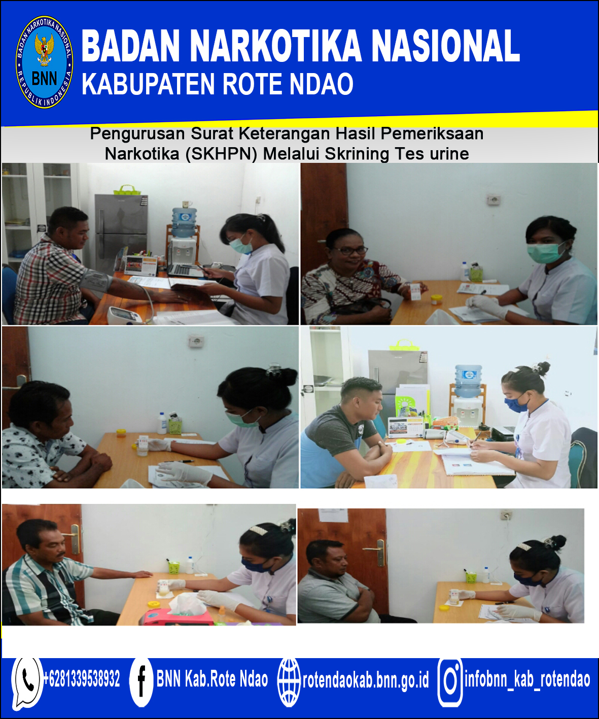 Pengurusan Surat Keterangan Hasil Pemeriksaan Narkotika (SKHPN) Melalui Skrining Tes urine Pengurusan Surat Keterangan Hasil Pemeriksaan Narkotika (SKHPN) Melalui Skrining Tes urine