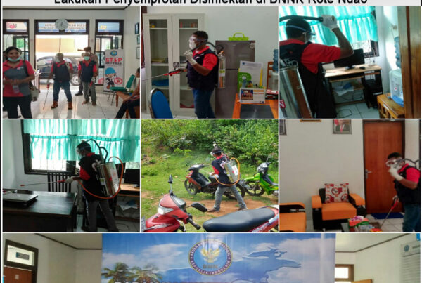 Cegah Covid-19, PMI Kabupaten Rote Ndao Lakukan Penyemprotan Disinfektan di BNNK Rote Ndao Cegah Covid-19, PMI Kabupaten Rote Ndao Lakukan Penyemprotan Disinfektan di BNNK Rote Ndao
