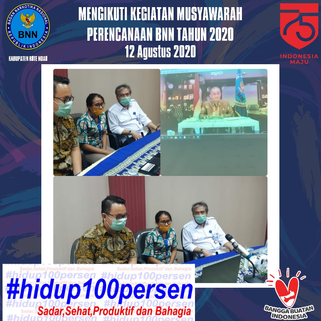 Mengikuti Musyawarah Perencanaan BNN Tahun 2020 Secara Virtual Melalui Video Conference Mengikuti Musyawarah Perencanaan BNN Tahun 2020 Secara Virtual Melalui Video Conference