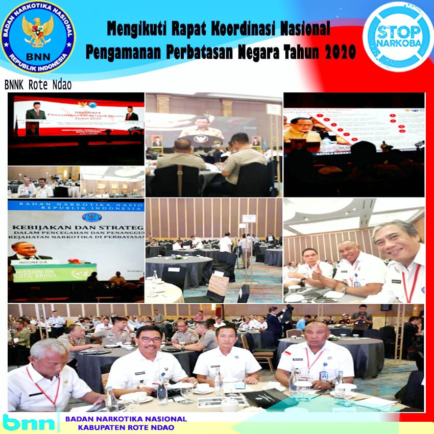 Mengikuti Rapat Koordinasi Nasional Pengamanan Perbatasan Negara Tahun 2020 Mengikuti Rapat Koordinasi Nasional Pengamanan Perbatasan Negara Tahun 2020