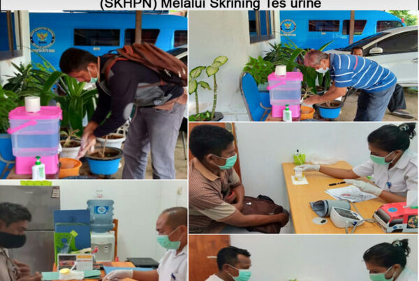 Pengurusan Surat Keterangan Hasil Pemeriksaan Narkotika (SKHPN) Melalui Skrining Tes urine.