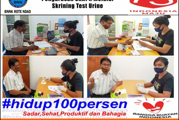 Pengurusan Surat Keterangan Hasil Pemeriksaan Narkotika (SKHPN) Melalui Skrining Tes urine.