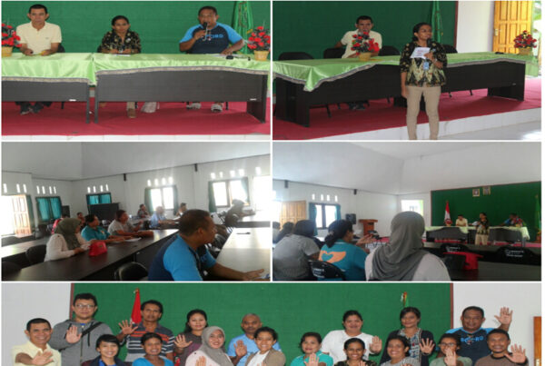 Sosialisasi P4GN kepada Pegawai Kantor Kementerian Agama Kabupaten Rote Ndao.