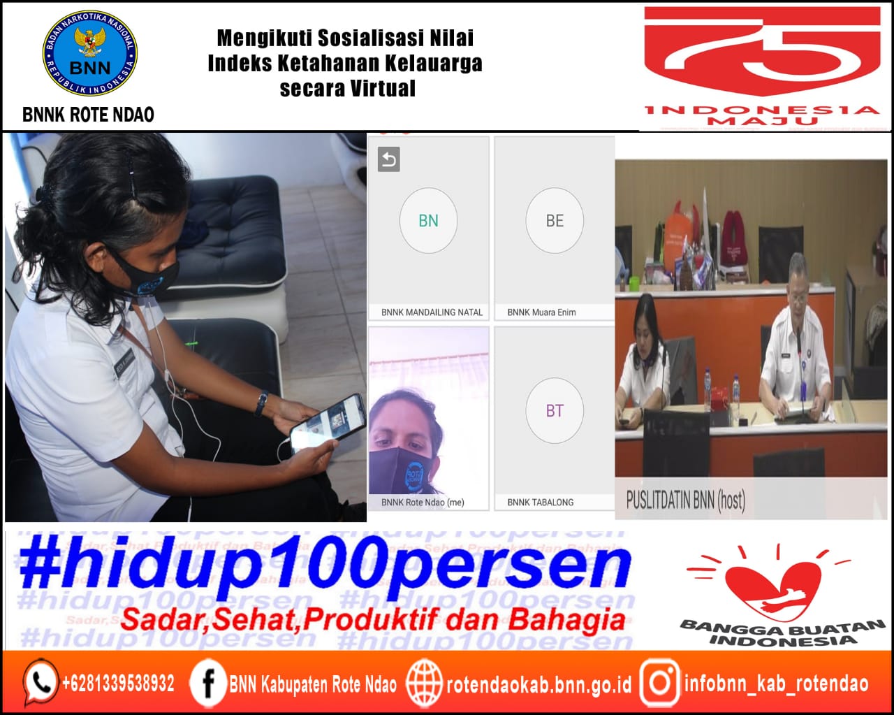 Mengikuti Sosialisasi Nilai Indeks Ketahanan Keluarga Mengikuti Sosialisasi Nilai Indeks Ketahanan Keluarga