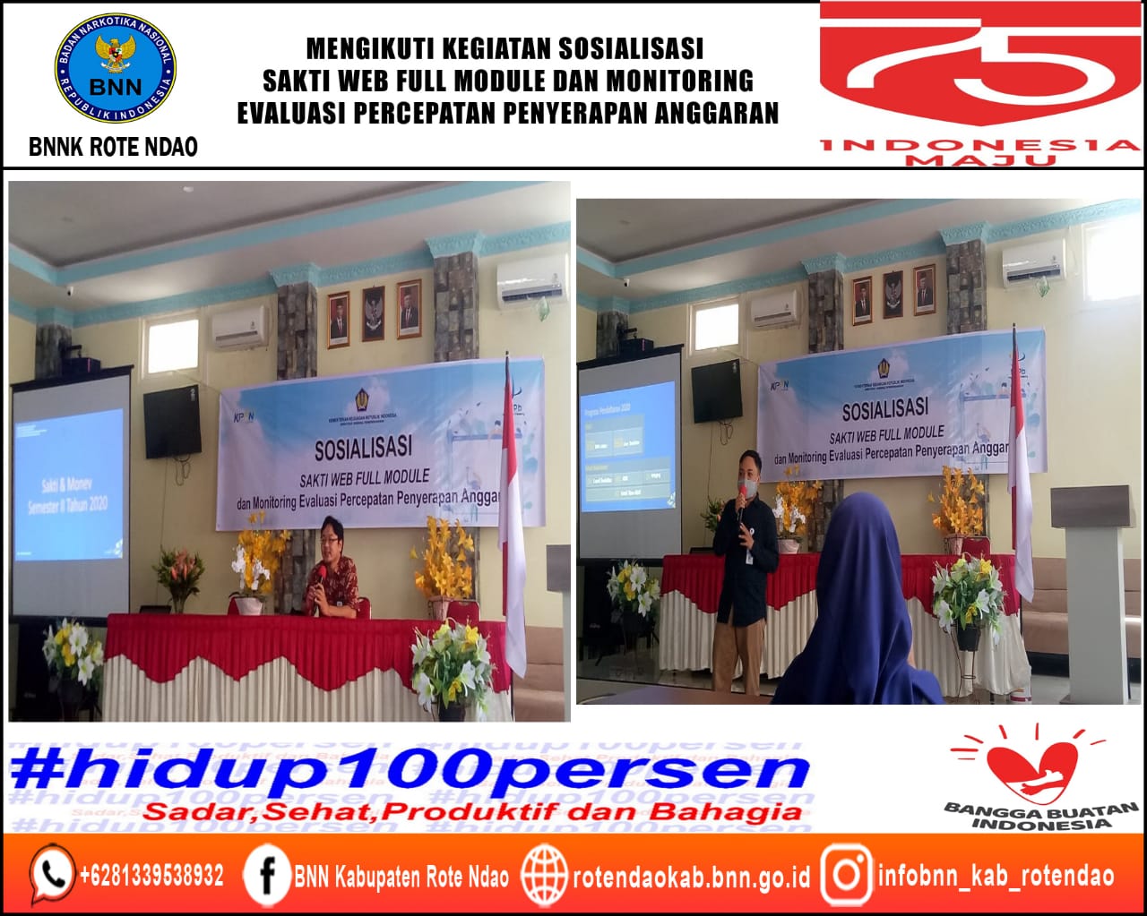 Mengikuti Kegiatan Sosialiasi SAKTI Web Full Module dan Monitoring Evaluasi Percepatan Penyerapan Anggaran Mengikuti Kegiatan Sosialiasi SAKTI Web Full Module dan Monitoring Evaluasi Percepatan Penyerapan Anggaran