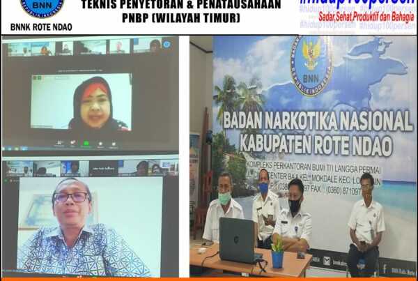 Mengikuti Rapat Teknis Penyetoran dan Penatausahaan Penerimaan Negara Bukan Pajak (PNBP) Wilayah Timur Melalui Vidcon