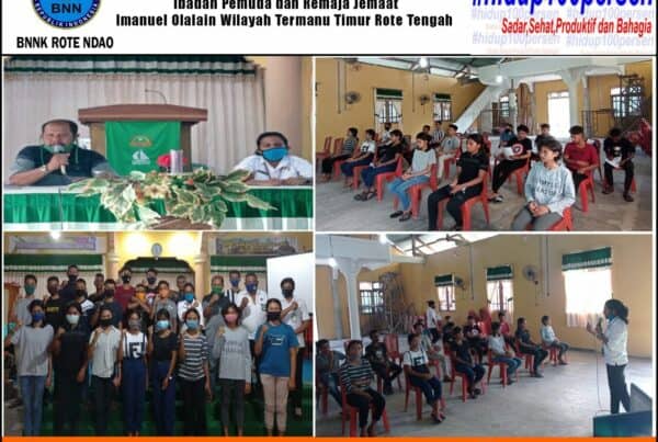 Diseminasi Informasi P4GN Melalui Insert Konten pada Kegiatan Ibadah Pemuda dan Remaja Jemaat Imanuel Olalain Wilayah Termanu Timur Rote Tengah