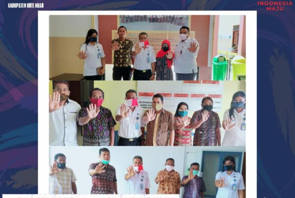 Koordinas P4GN dengan Puskesmas Eahun dan Kantor Camat Rote Timur