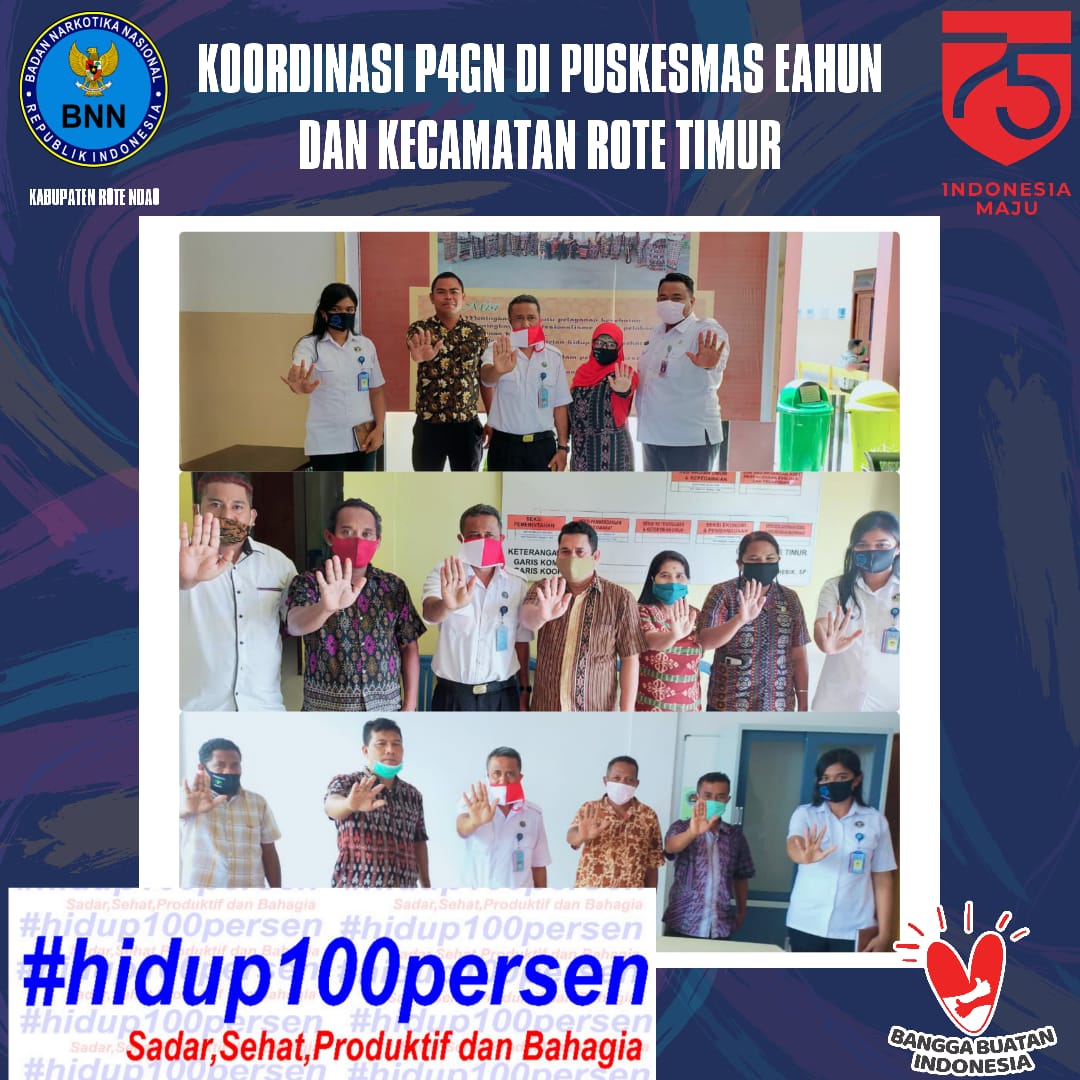 Koordinas P4GN dengan Puskesmas Eahun dan Kantor Camat Rote Timur Koordinas P4GN dengan Puskesmas Eahun dan Kantor Camat Rote Timur