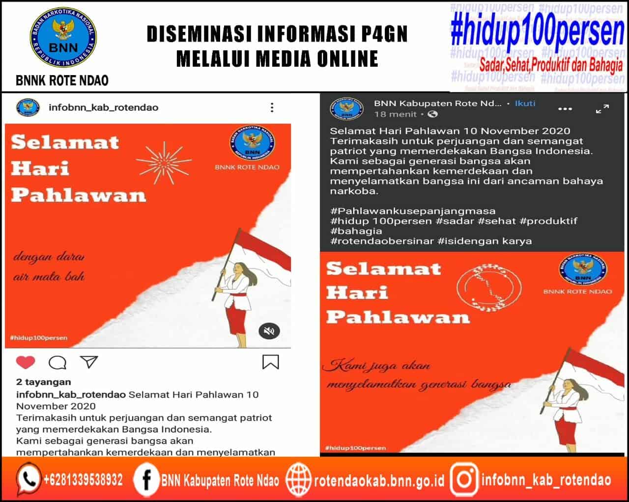 Diseminasi Informasi P4GN Melalui Media Online Diseminasi Informasi P4GN Melalui Media Online