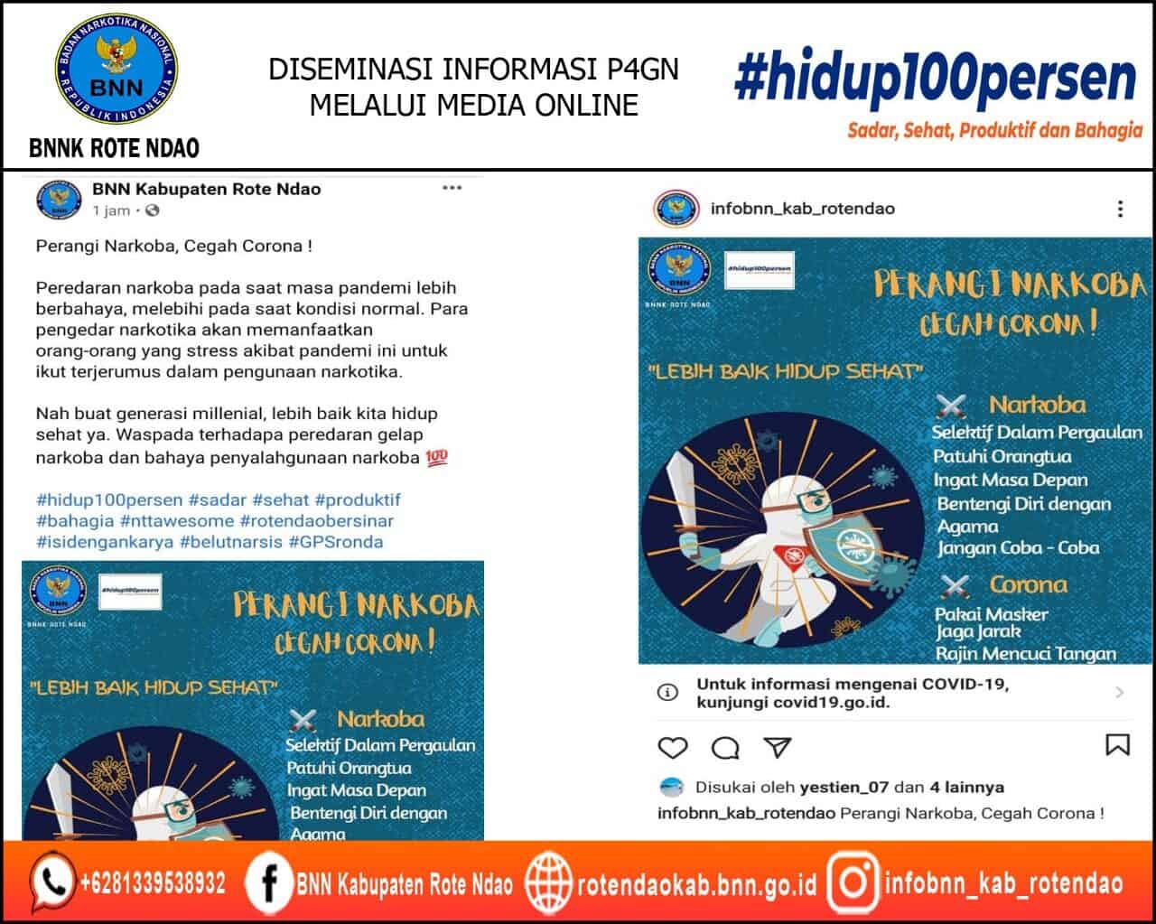 Diseminasi Informasi P4GN Melalui Media Online Diseminasi Informasi P4GN Melalui Media Online