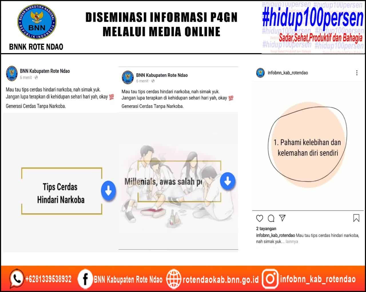 Diseminasi Informasi P4GN Melalui Media Online Diseminasi Informasi P4GN Melalui Media Online