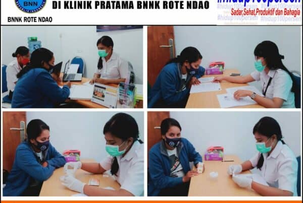 Pengurusan Surat Keterangan Hasil Pemeriksaan Narkotika (SKHPN) PNBP di Klinik Pratama BNNK Rote Ndao.