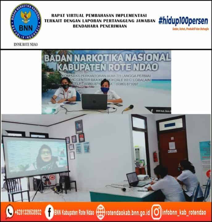 Rapat Pembahasan Implementasi terkait dengan Laporan Pertanggungjawaban Bendahara Penerimaan
