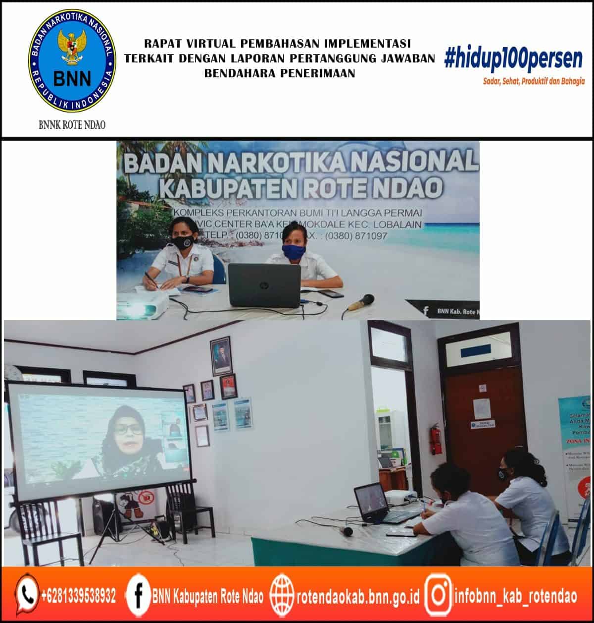 Rapat Pembahasan Implementasi terkait dengan Laporan Pertanggungjawaban Bendahara Penerimaan Rapat Pembahasan Implementasi terkait dengan Laporan Pertanggungjawaban Bendahara Penerimaan
