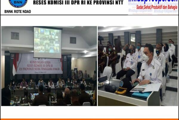 Mengikuti Rapat Kunjungan Kerja Reses Komisi III DPR RI di Provinsi NTT