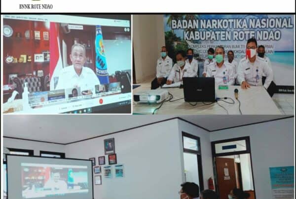 Rapat Pimpinan BNN RI BNNP dan BNNK/Kota Seluruh Indonesia melalui media Video Conference