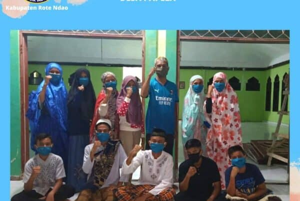 Kampanye Hidup 100persen Relawan Anti Narkoba Desa Papela