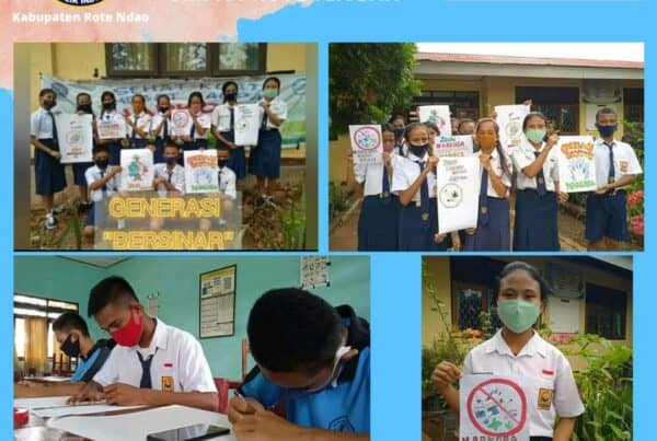 Kampanye P4GN Penggiat Anti Narkoba Lingkungan Pendidikan SMPN 1 Rote Tengah