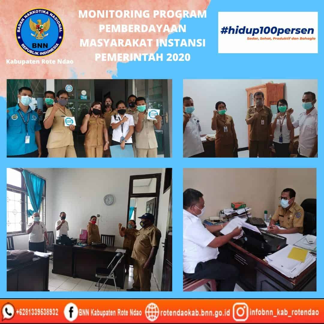 Monitoring Pelaksanaan Program Pemberdayaan Masyarakat Instansi Pemerintah Tahun 2020 Monitoring Pelaksanaan Program Pemberdayaan Masyarakat Instansi Pemerintah Tahun 2020