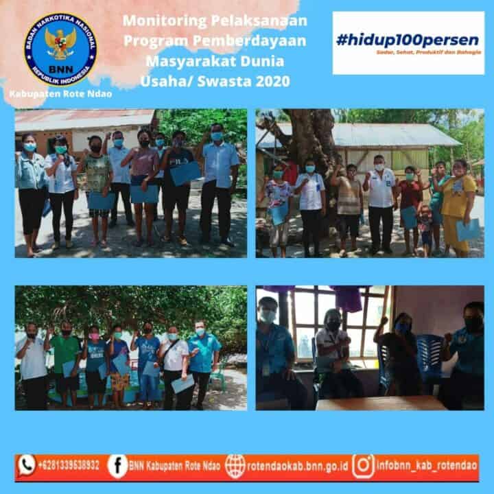 Monitoring Pelaksanaan Program Pemberdayaan Masyarakat Dunia Usaha/Swasta Tahun 2020