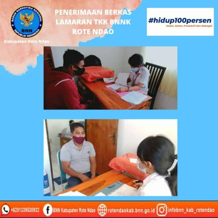 Penerimaan Berkas Lamaran TKK BNNK Rote Ndao