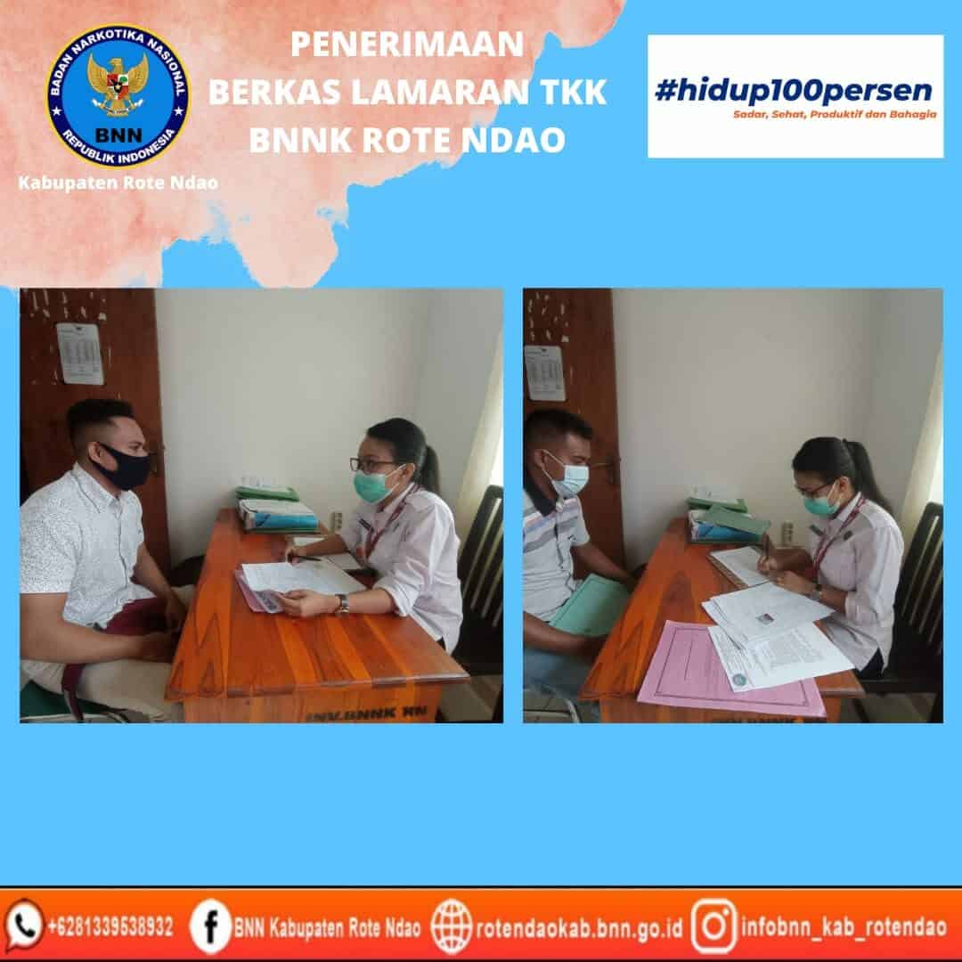 Penerimaan Berkas Lamaran TKK BNNK Rote Ndao Konsep Otomatis