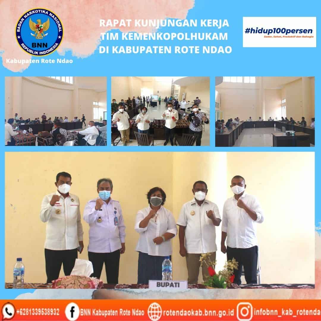 Rapat kunjungan kerja Tim Kemenko Polhukam dalam rangka monitoring dan koordinasi terkait penanganan pengungsi dari luar negeri dan pelaksanaan RAN P4GN 2020-2024 Rapat kunjungan kerja Tim Kemenko Polhukam dalam rangka monitoring dan koordinasi terkait penanganan pengungsi dari luar negeri dan pelaksanaan RAN P4GN 2020-2024