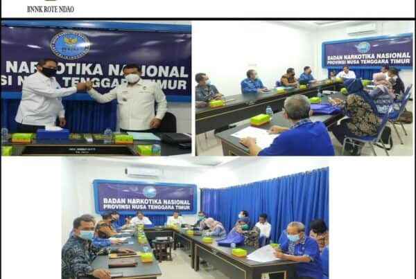 Rapat Kunjungan Tim Kemenko Polhukam dalam rangka monitoring dan koordinasi terkait Pelaksanan RAN P4GN 2020 – 2024