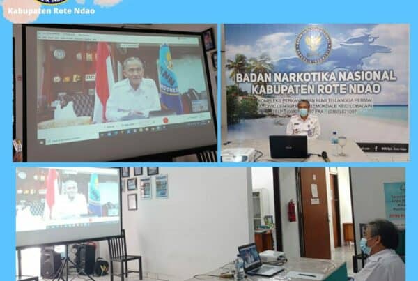 Rapim BNN RI BNNP dan BNNK/Kota Seluruh Indonesia Melalui Video Conference