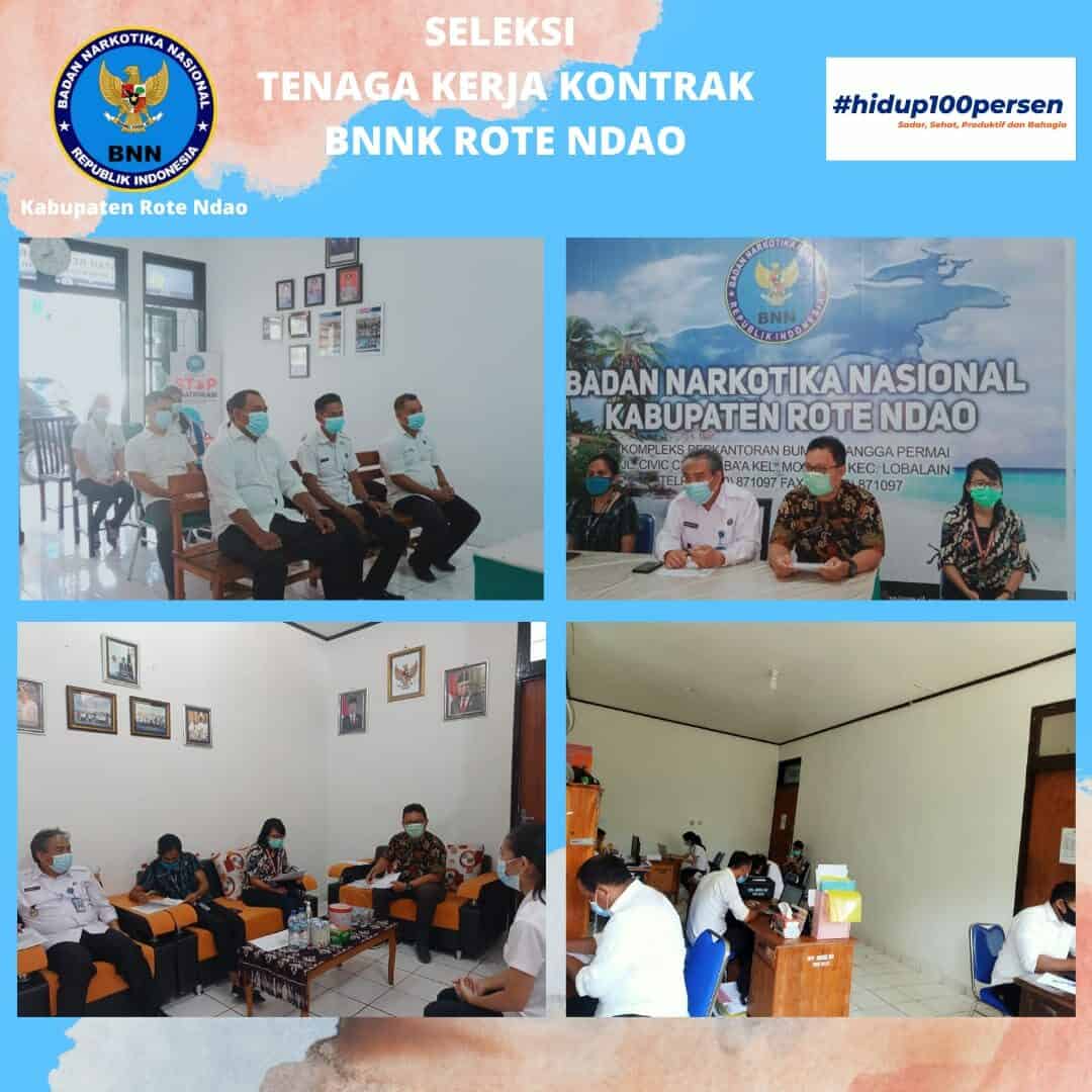 Seleksi Tenaga Kerja Kontrak (TKK) BNNK Rote Ndao Seleksi Tenaga Kerja Kontrak (TKK) BNNK Rote Ndao