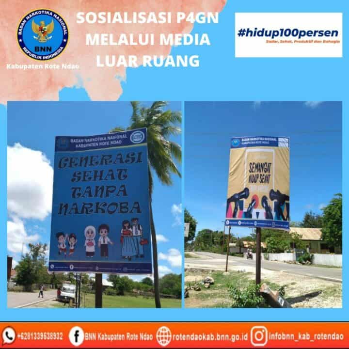 Sosialisasi P4GN Melalui Media Luar Ruang