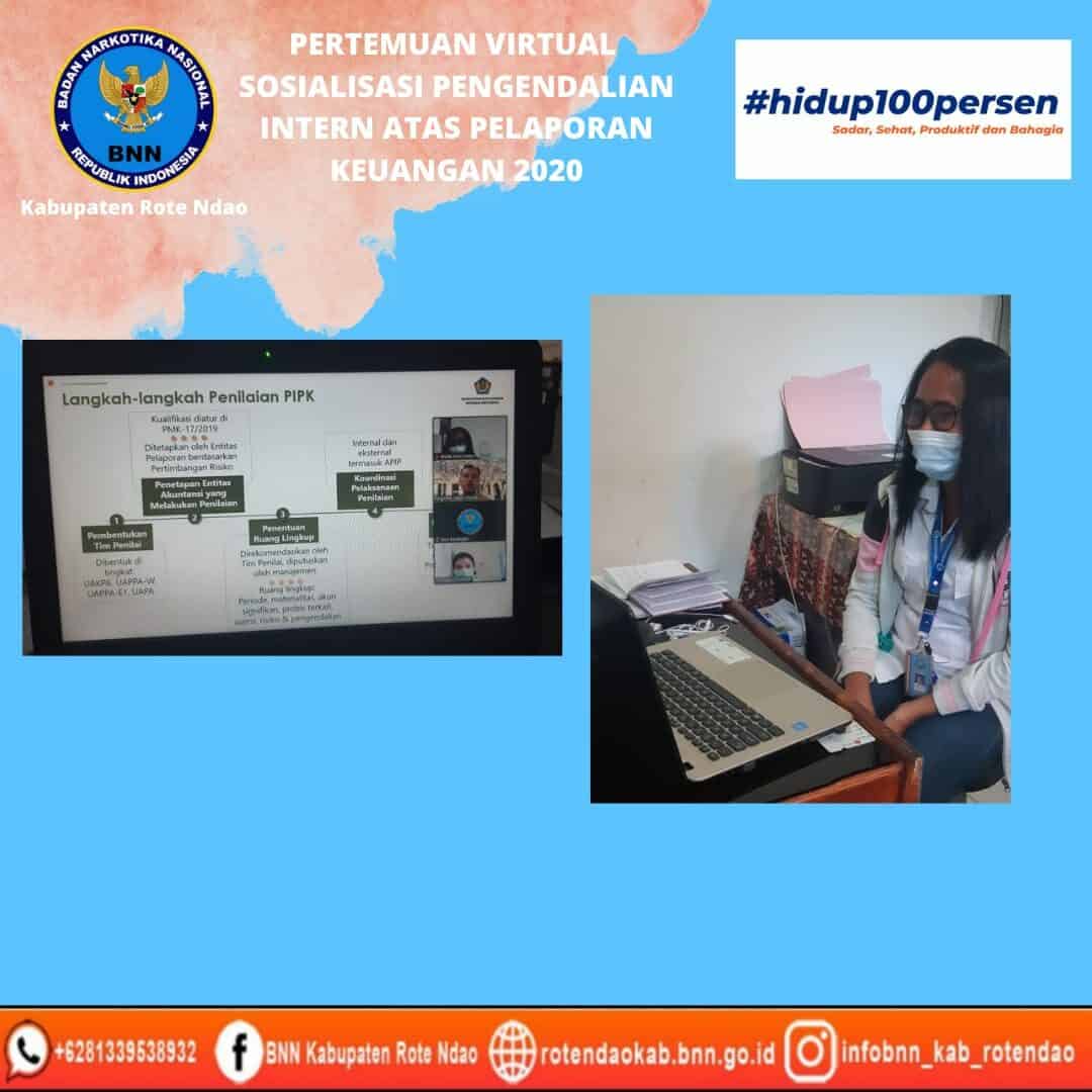 Pertemuan Virtual dalam rangka sosialisasi Pengendalian Intern atas Pelaporan Keuangan (PIPK) Pertemuan Virtual dalam rangka sosialisasi Pengendalian Intern atas Pelaporan Keuangan (PIPK)