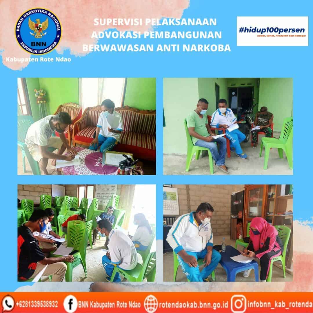Supervisi Pelaksanaan Advokasi Pembangunan Berwawasan Anti Narkoba Supervisi Pelaksanaan Advokasi Pembangunan Berwawasan Anti Narkoba