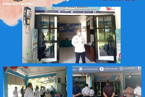 Kepala BNNK Rote Ndao Memberikan Pengarahan Kepada Pegawai