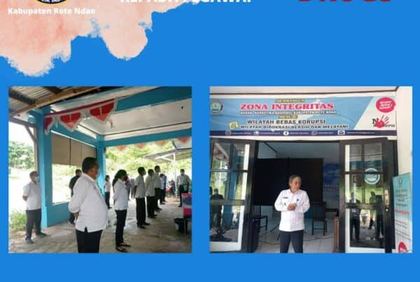 Kepala BNNK Rote Ndao Memberikan Pengarahan Kepada Pegawai