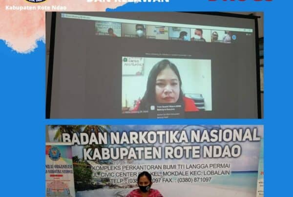 Pertemuan virtual data desa bersinar dan relawan