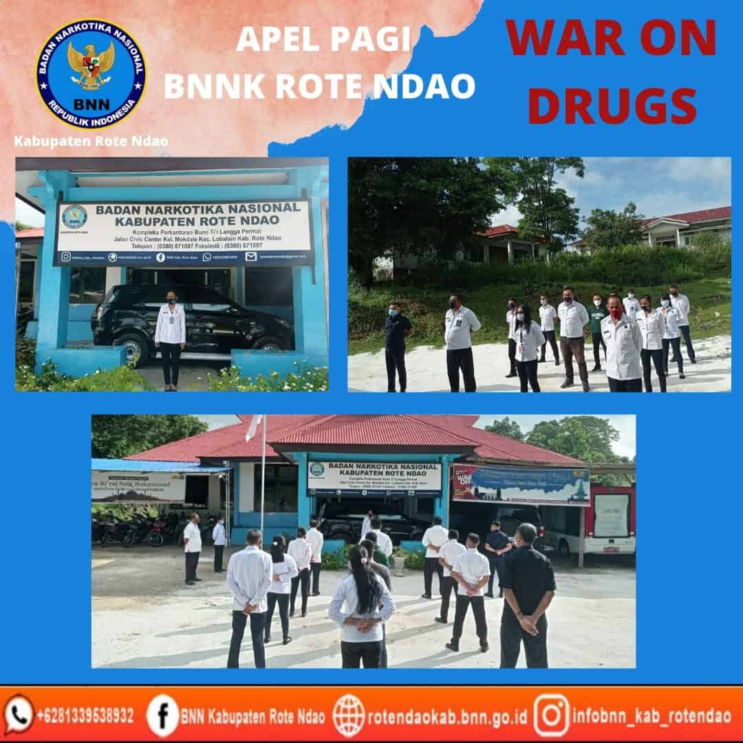 Apel Pagi Pegawai BNNK Rote Ndao Apel Pagi Pegawai BNNK Rote Ndao