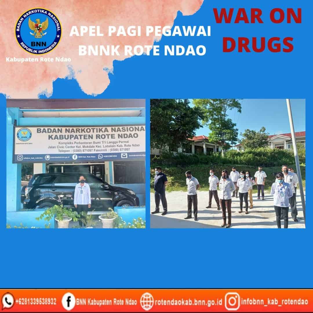 Apel Pagi Pegawai BNNK Rote Ndao Apel Pagi Pegawai BNNK Rote Ndao