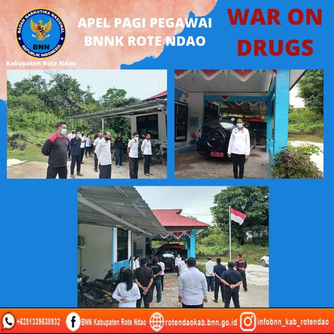 Apel Pagi Pegawai BNNK Rote Ndao Apel Pagi Pegawai BNNK Rote Ndao