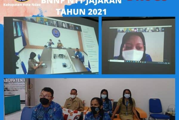 Taklimat Awal Audit Virtual BNNP NTT Beserta Jajarannya Tahun 2021