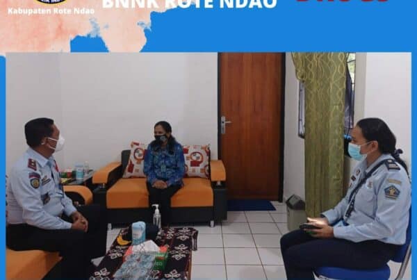 Kunjungan Kalapas Kelas III Baa ke BNNK Rote Ndao