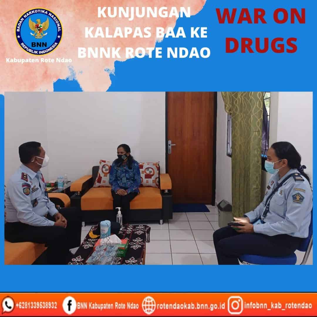 Kunjungan Kalapas Kelas III Baa ke BNNK Rote Ndao Kunjungan Kalapas Kelas III Baa ke BNNK Rote Ndao