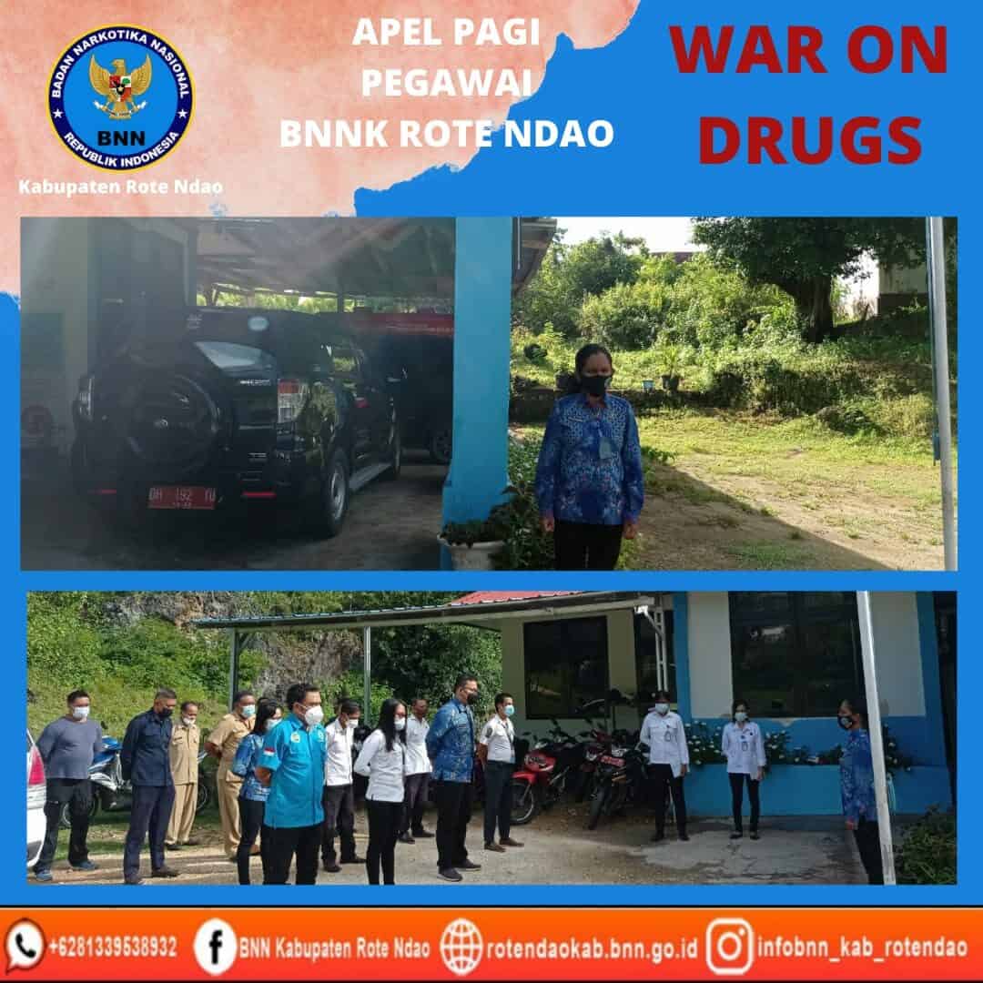 Apel Pagi Pegawai BNNK Rote Ndao Apel Pagi Pegawai BNNK Rote Ndao