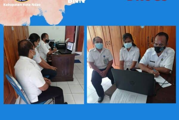 Video Conference Satgas Covid-19 BNN