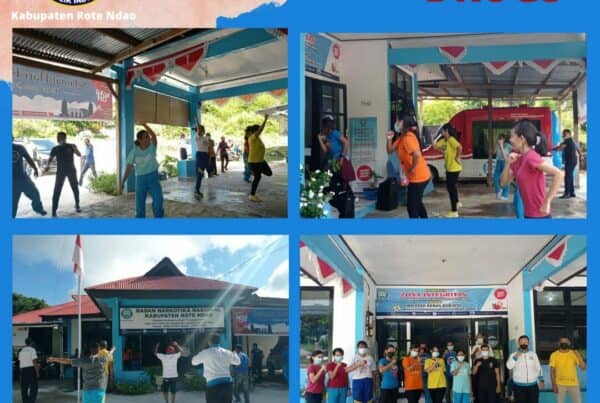Jumat Sehat Pegawai BNNK Rote Ndao