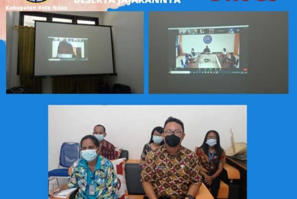 Taklimat Akhir Audit Virtual BNNP NTT Beserta Jajarannya Tahun 2021