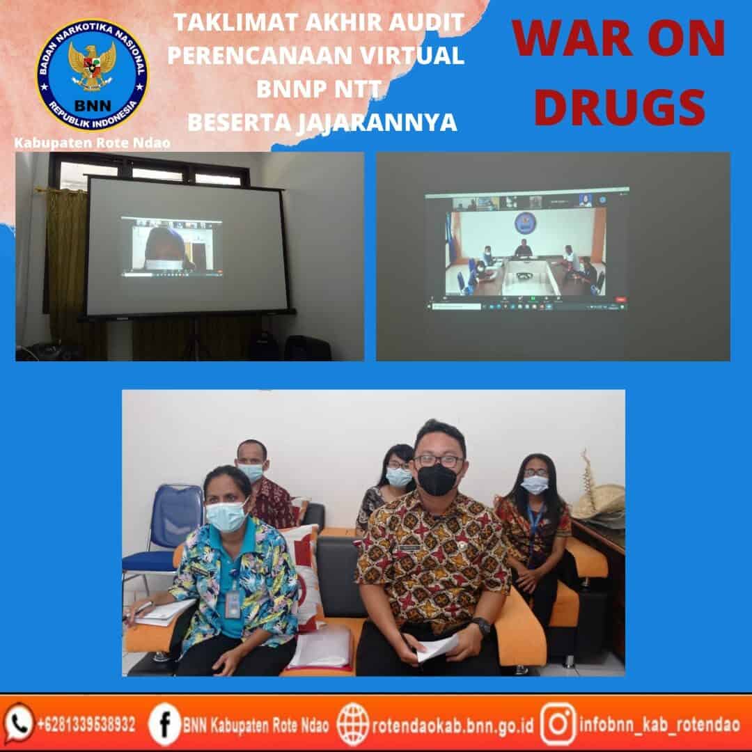 Taklimat Akhir Audit Virtual BNNP NTT Beserta Jajarannya Tahun 2021 Taklimat Akhir Audit Virtual BNNP NTT Beserta Jajarannya Tahun 2021